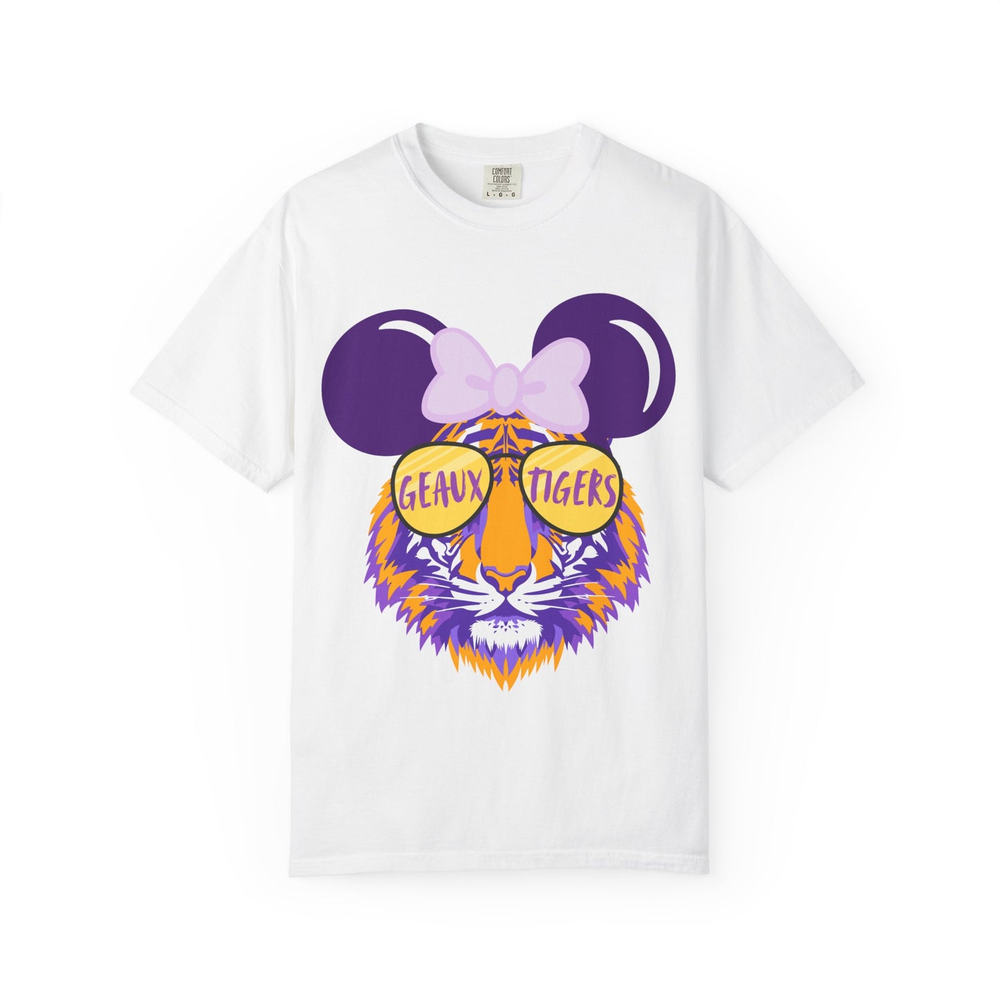 LSU Tiger with Bow T-Shirt