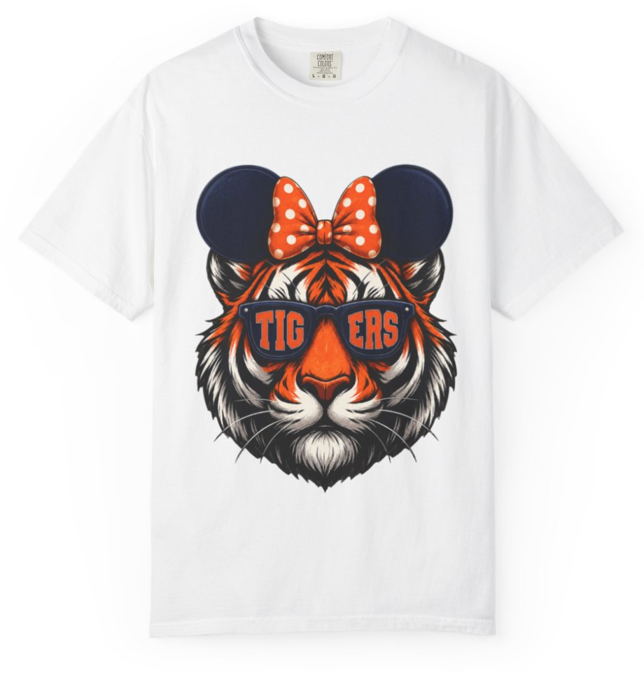 Auburn Tiger w/Bow