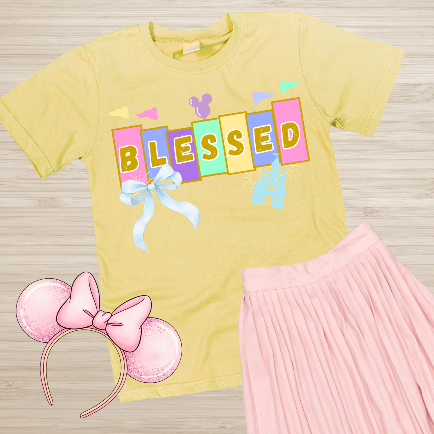 Blessed Disney Comfort Colors Shirt