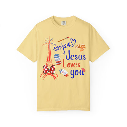 Jesus Loves You Paris Tee