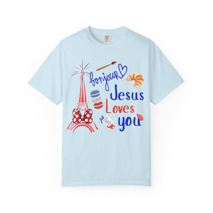 Jesus Loves You Paris Tee
