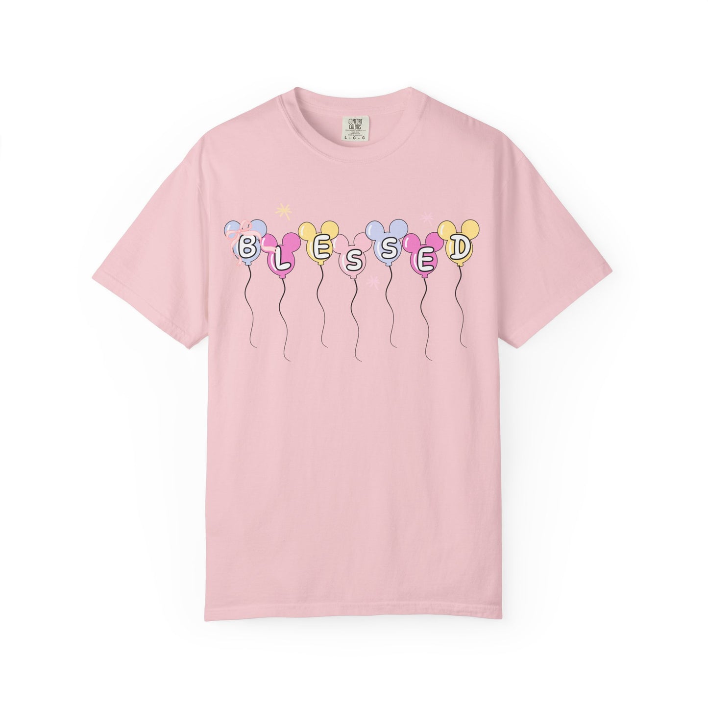 Blessed Disney Balloons | Disney Shirt | Comfort Colors T-Shirt