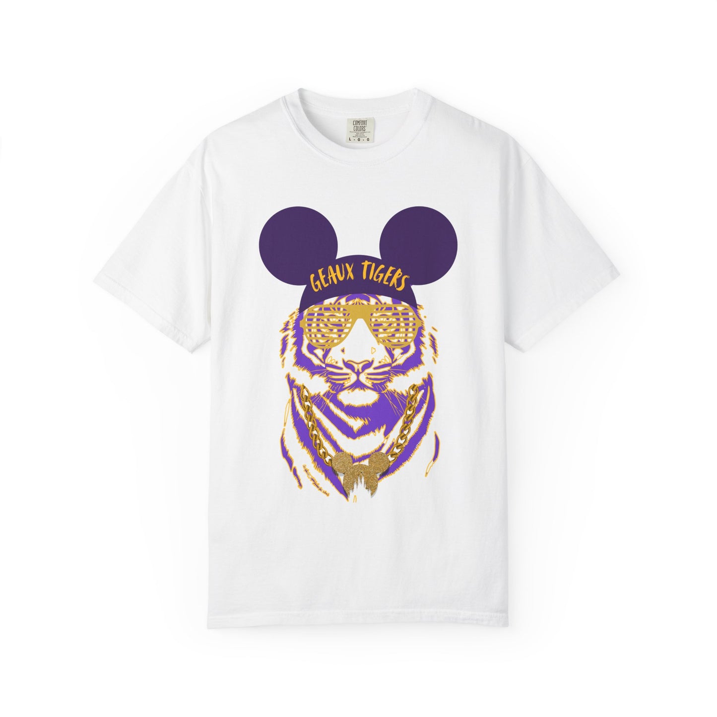 LSU Tiger with Chain T-Shirt
