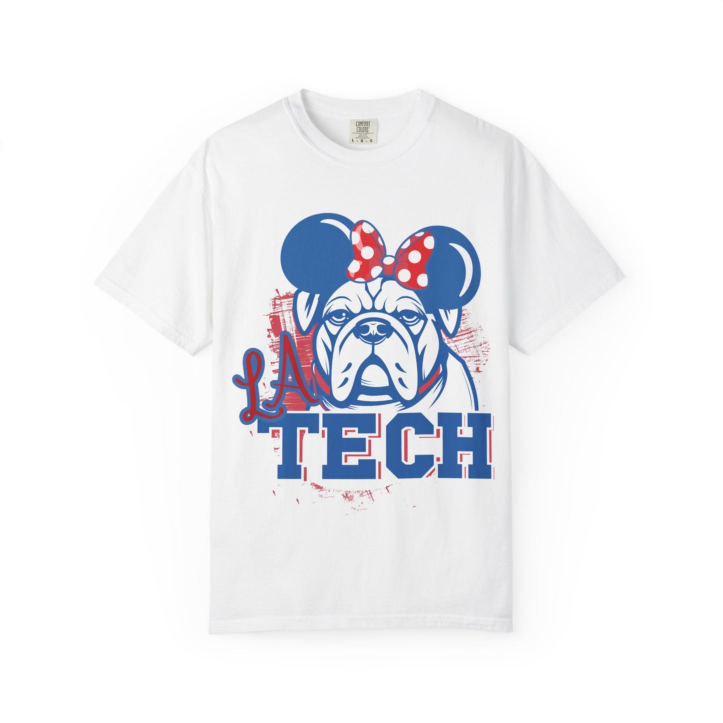 Louisiana Tech Disney Bulldog with Bow