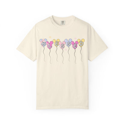 Blessed Disney Balloons | Disney Shirt | Comfort Colors T-Shirt