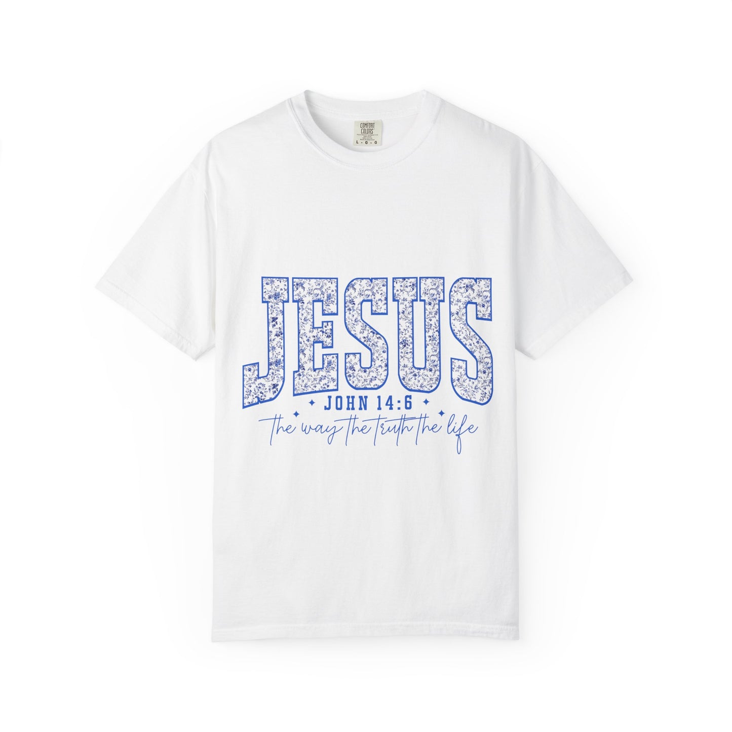 Jesus Floral T‑Shirt