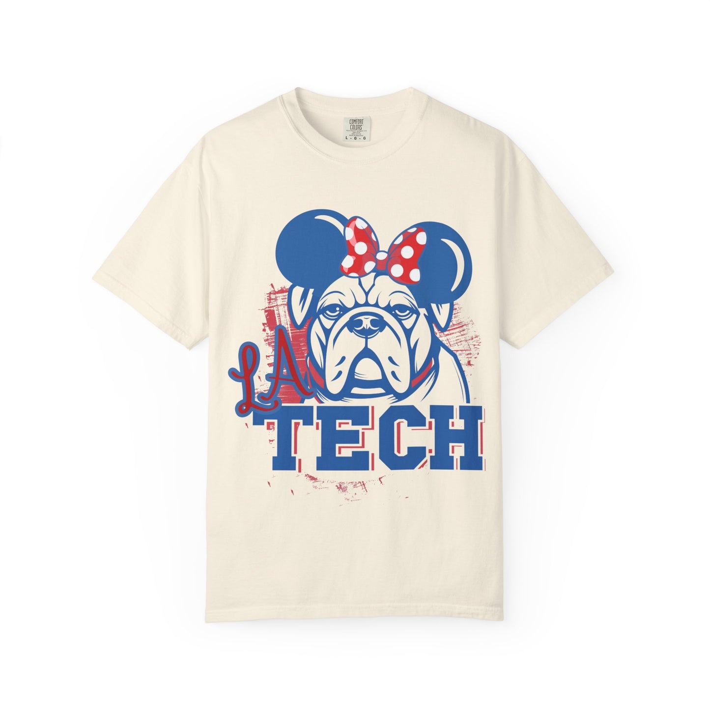 Louisiana Tech Disney Bulldog with Bow