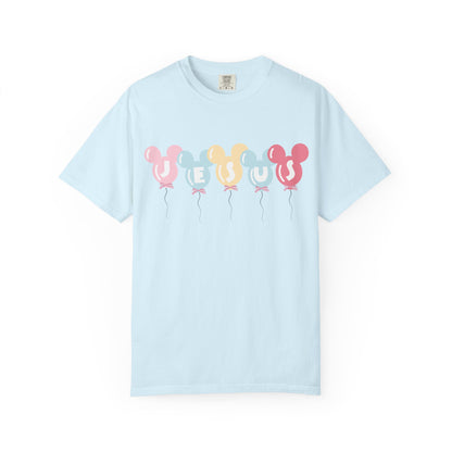 Jesus Balloons Disney Shirt | Comfort Colors