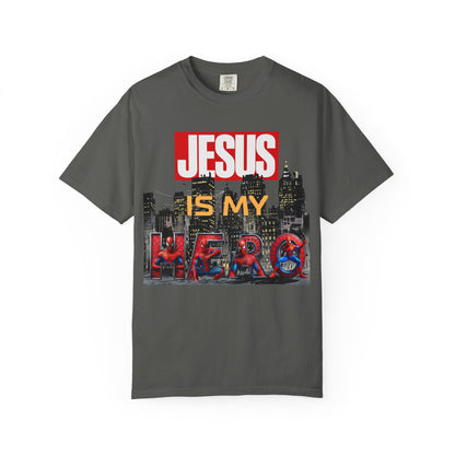 Jesus Is My Hero Spiderman T-Shirt