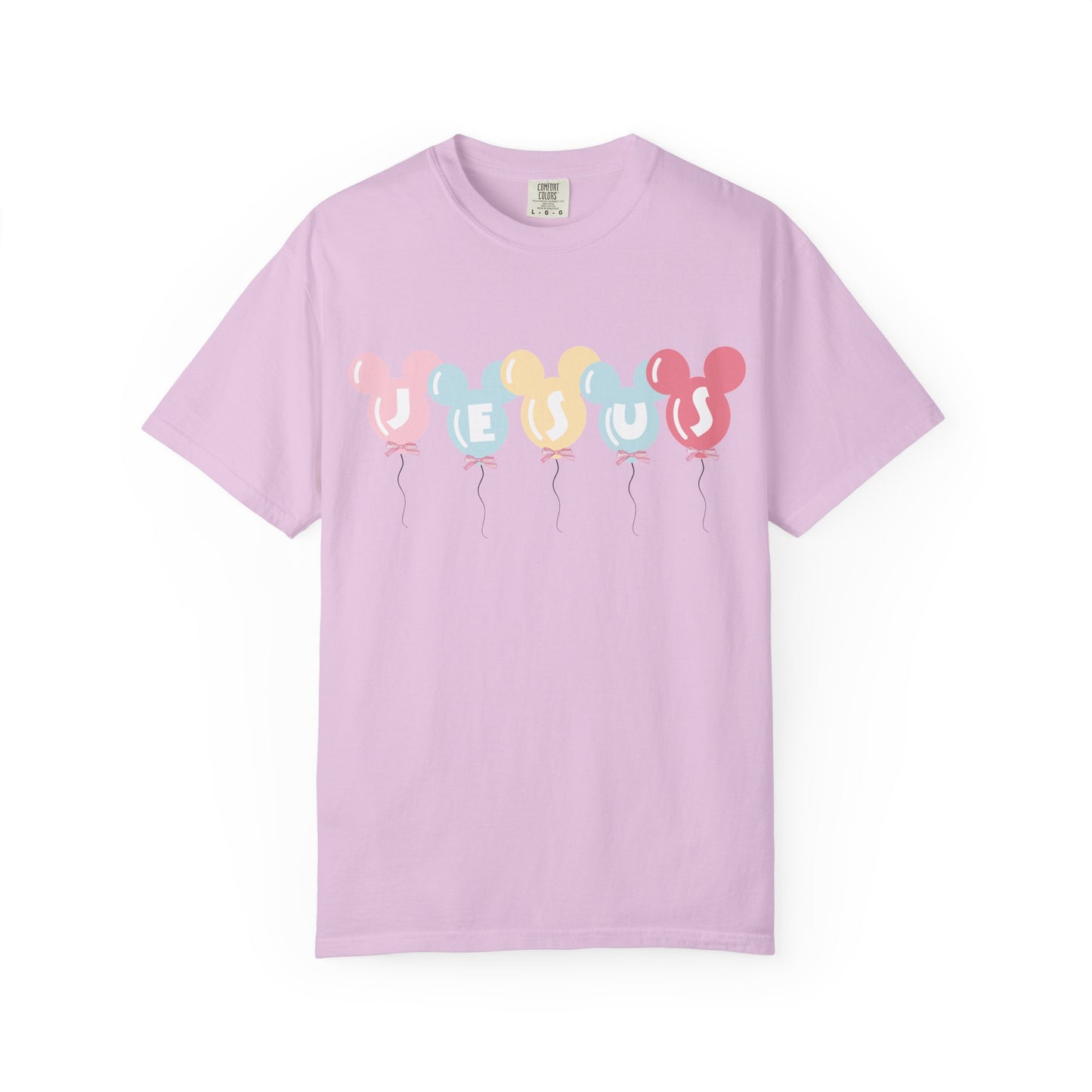 Jesus Balloons Disney Shirt | Comfort Colors