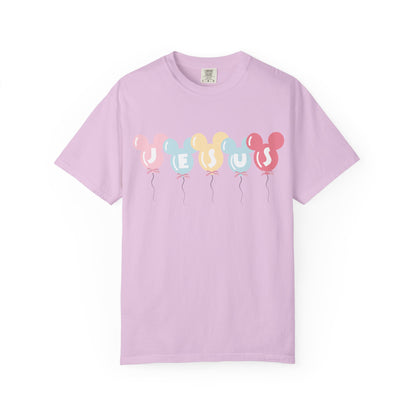 Jesus Balloons Disney Shirt | Comfort Colors