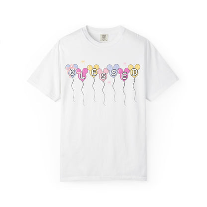 Blessed Disney Balloons | Disney Shirt | Comfort Colors T-Shirt