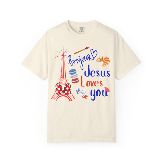 Jesus Loves You Paris Tee