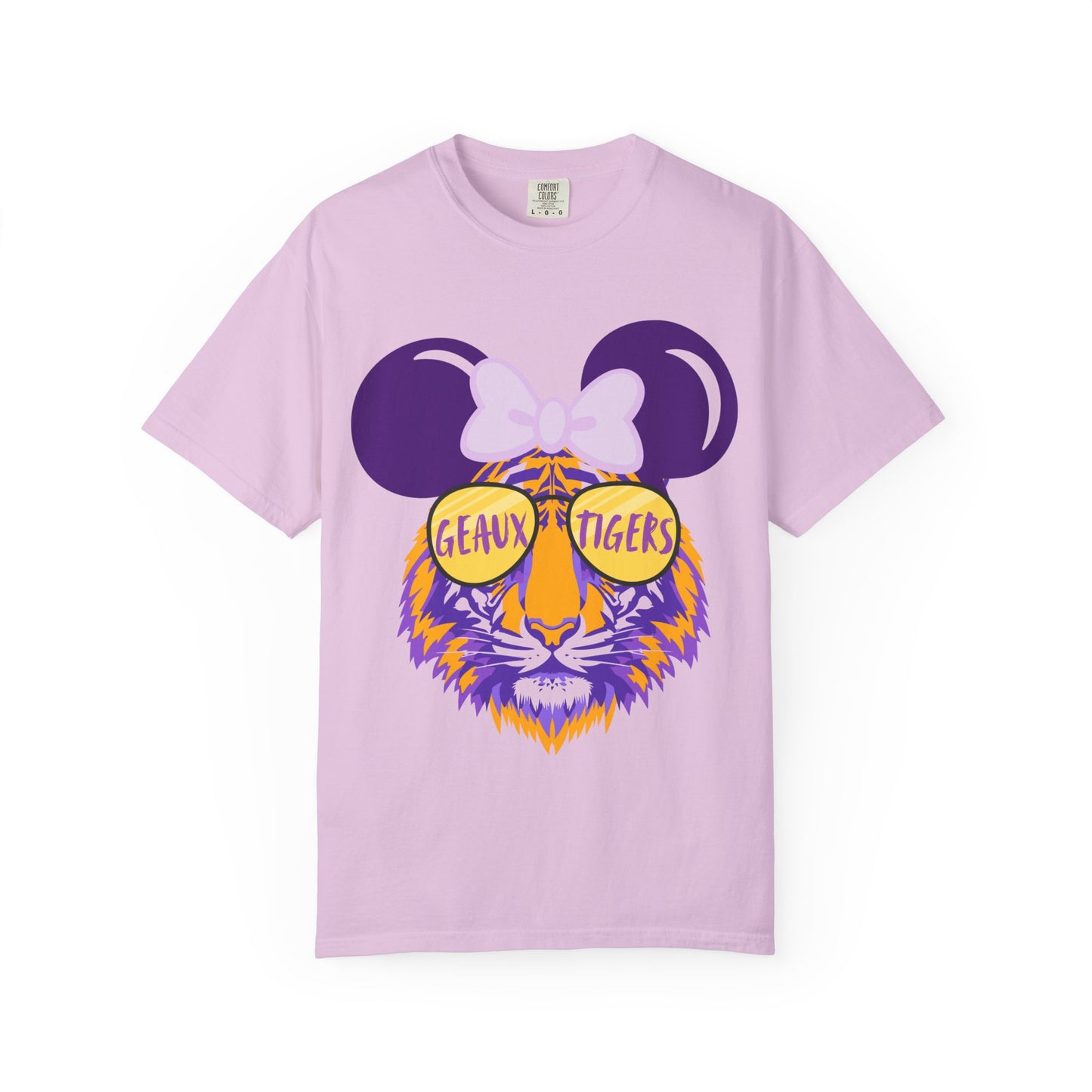 LSU Tiger with Bow T-Shirt