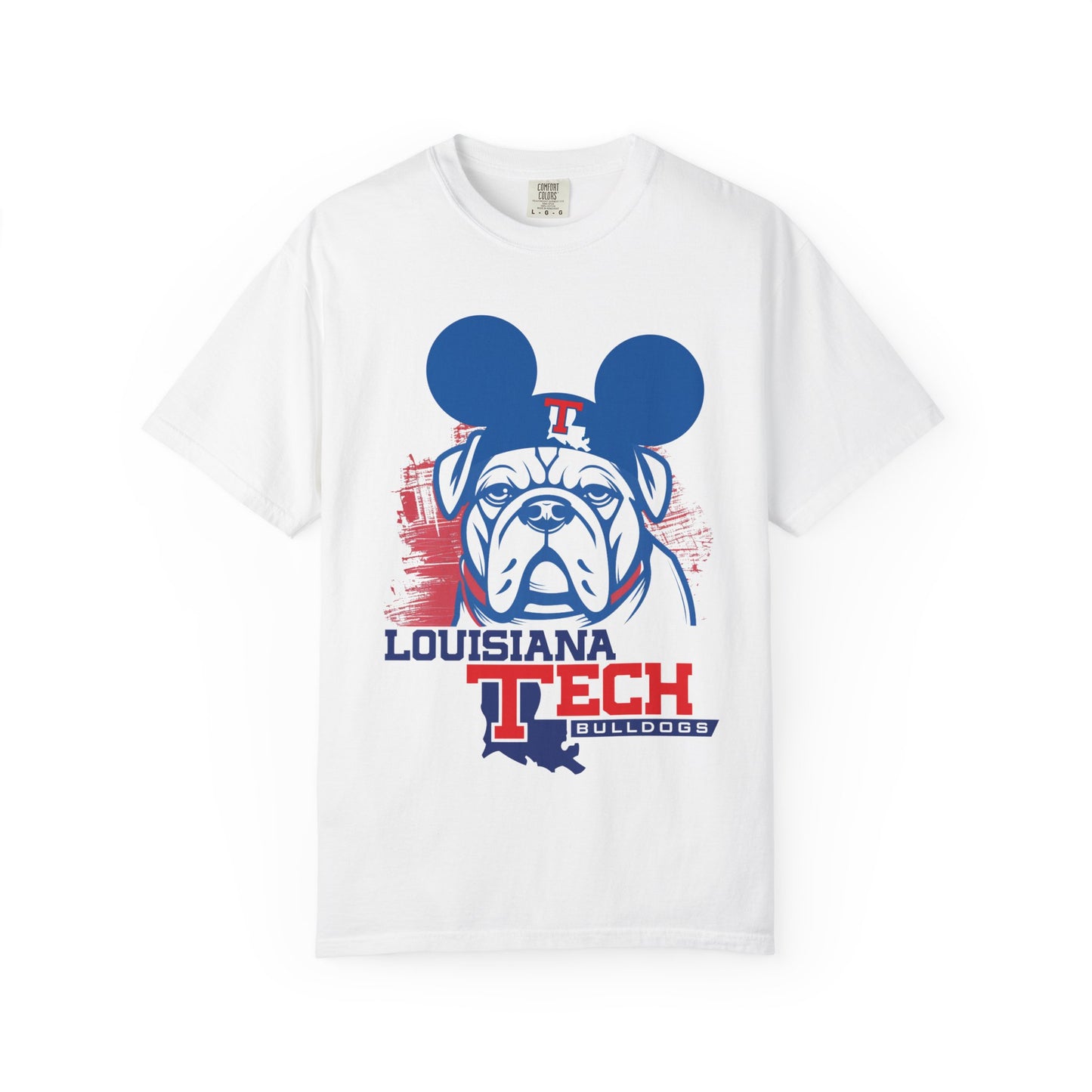 Louisiana Tech Disney Bulldogs Mascot T-Shirt