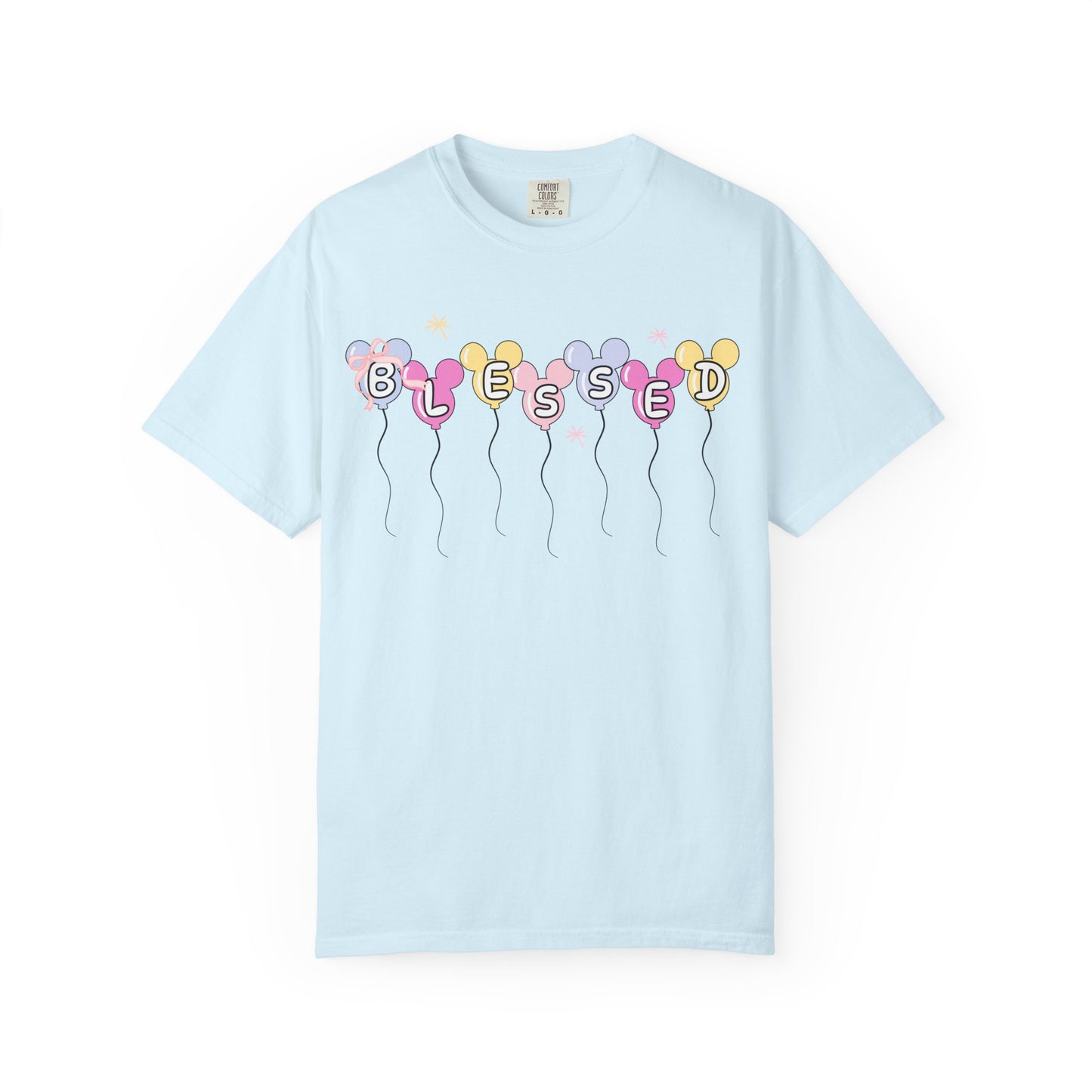 Blessed Disney Balloons | Disney Shirt | Comfort Colors T-Shirt