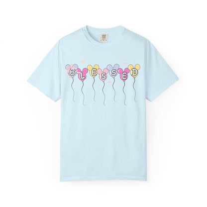 Blessed Disney Balloons | Disney Shirt | Comfort Colors T-Shirt