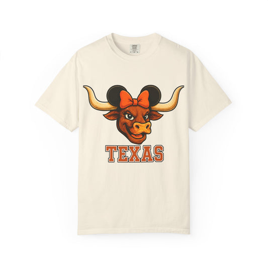 TX Longhorn Disney Tshirt w/bow