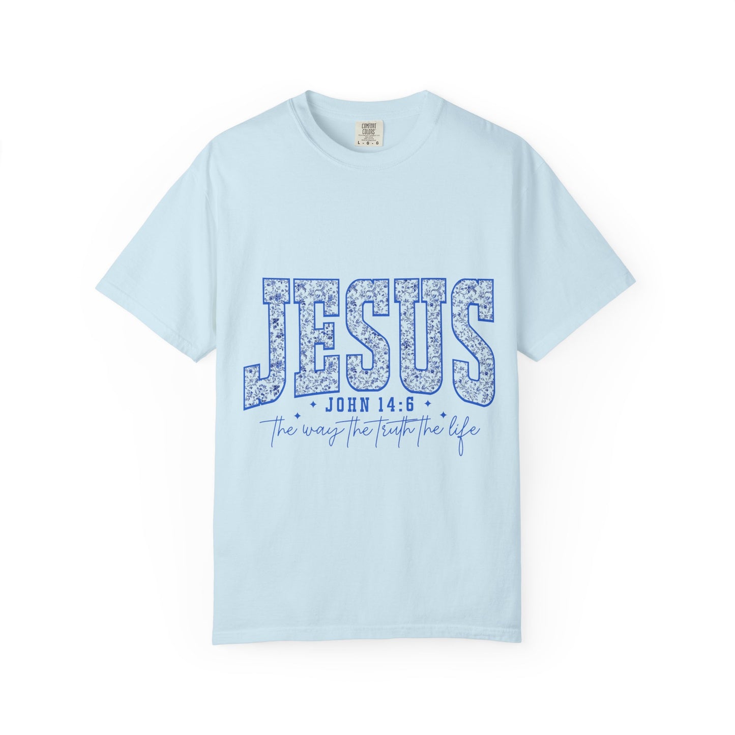 Jesus Floral T‑Shirt