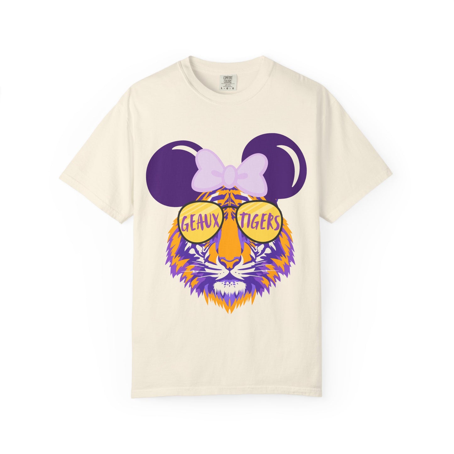 LSU Tiger with Bow T-Shirt