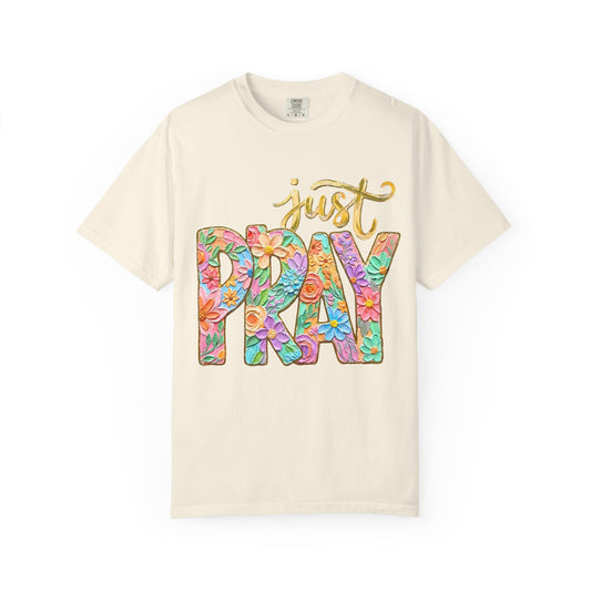 Just Pray Floral T-Shirt