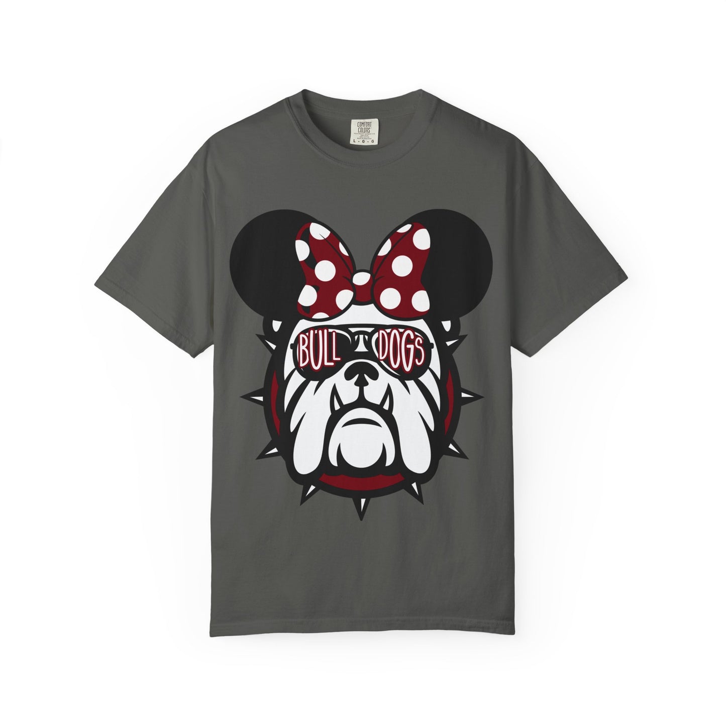 Georgia Bulldog Ears with bow