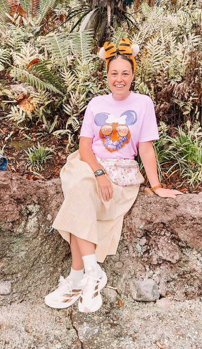 LSU Tiger with Bow T-Shirt