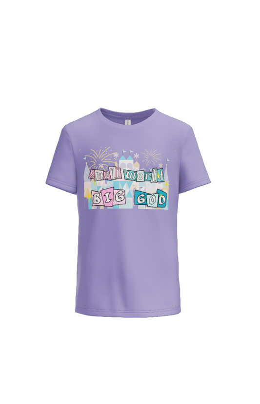 KIDS Small World Big God Tee