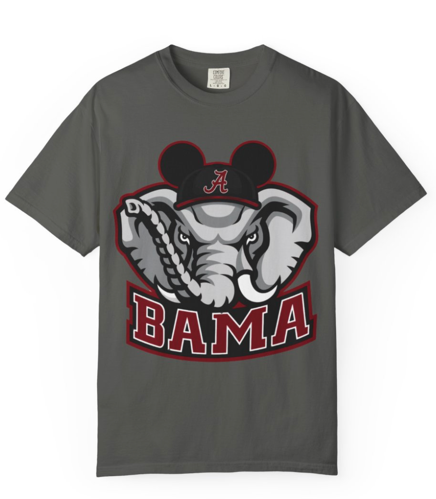 Alabama w/ Mickey Hat