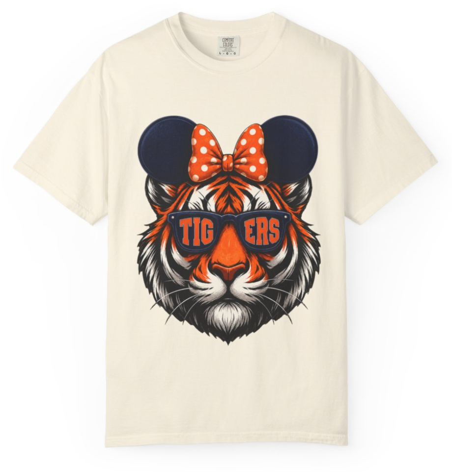 Auburn Tiger w/Bow