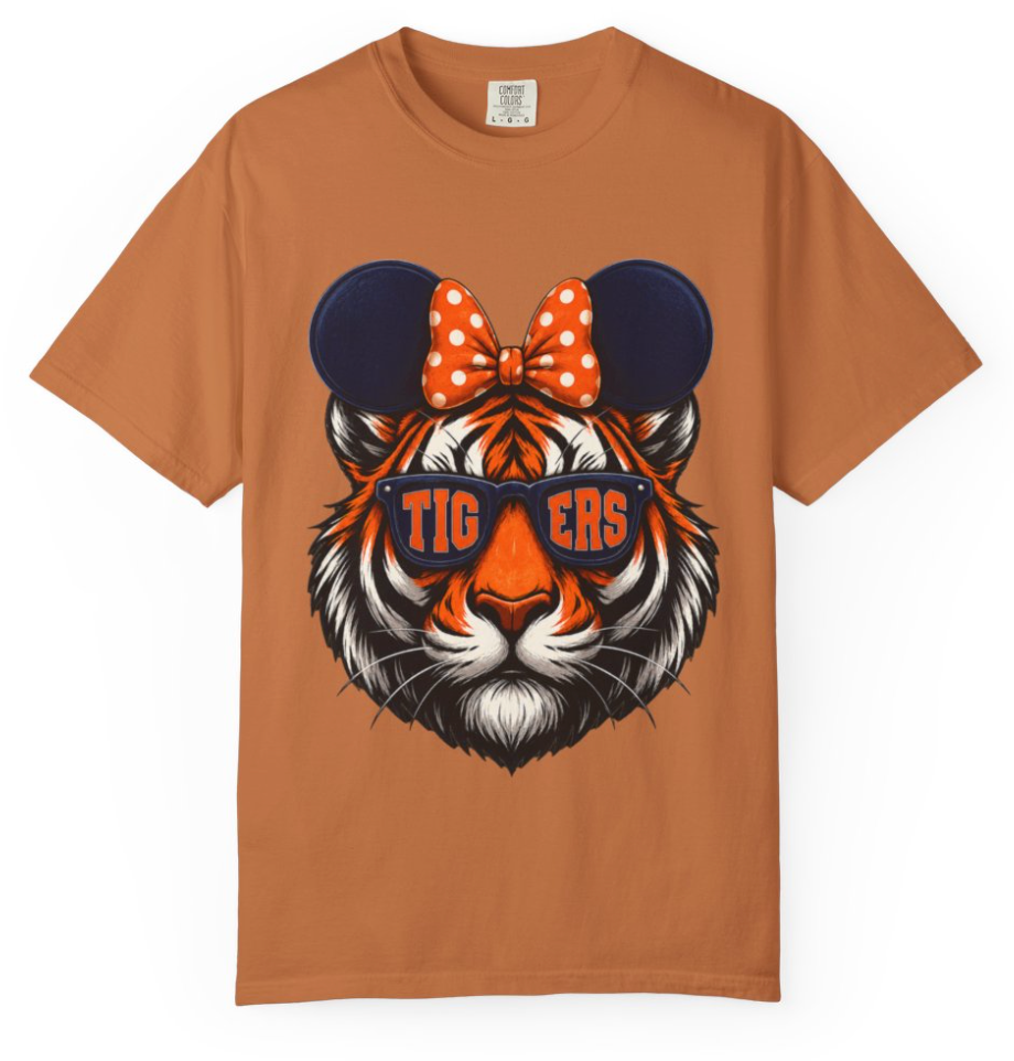 Auburn Tiger w/Bow